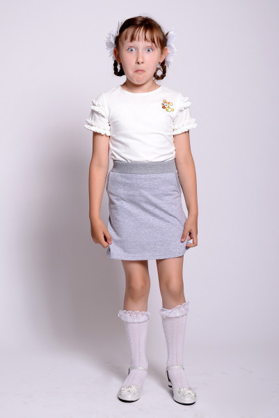Купить Школьная блузка ФД 7 (шампань) на Неженке